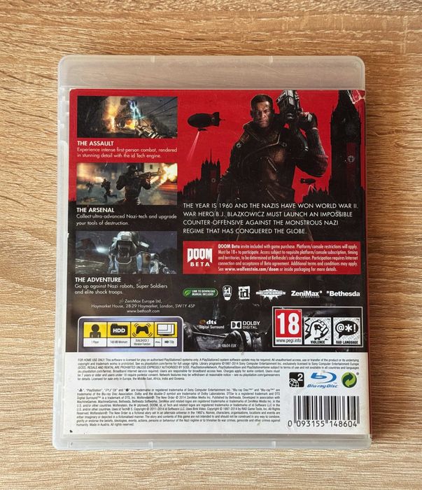 [ PS3 > Wolfenstein: The New Order за PlayStation 3