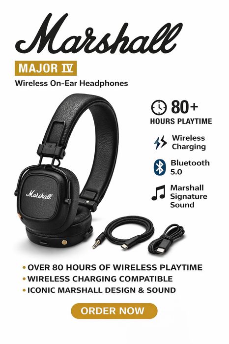 наушники Маршал 4