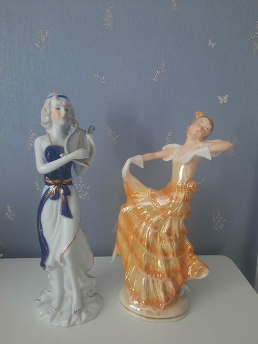 Фарфоровые статуэтки, антиквариат.