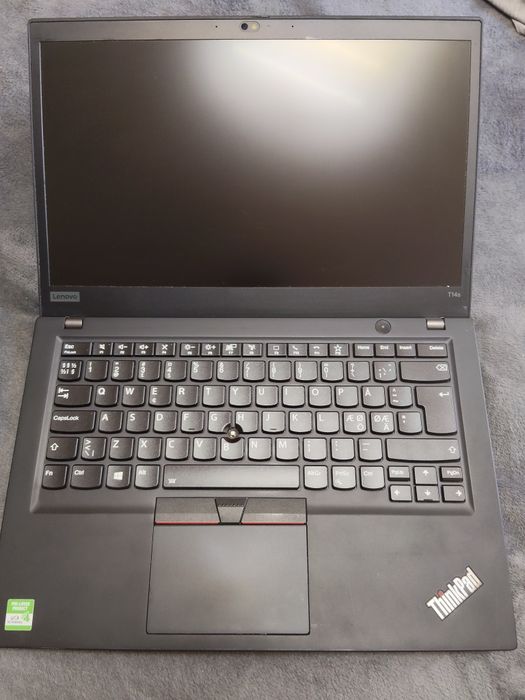 Lenovo Thinkpad T14S gen 1 ,i7-10610u,16gb RAM ,ssd 256 GB ,display 14 inch touchscreen ,bateria ok uzura 14%