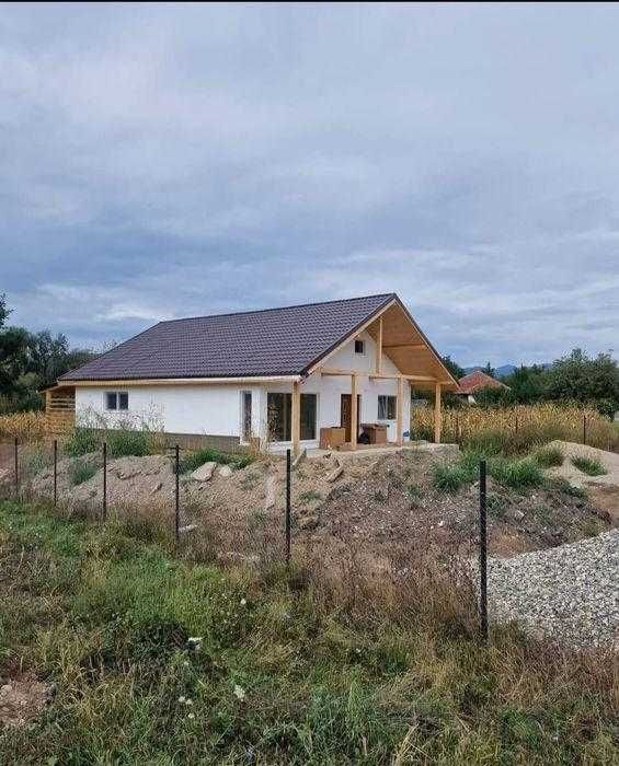 Casa din structura de lemn