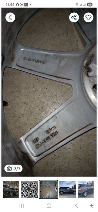 Roți iarnă AMG MERCEDES ML R18.