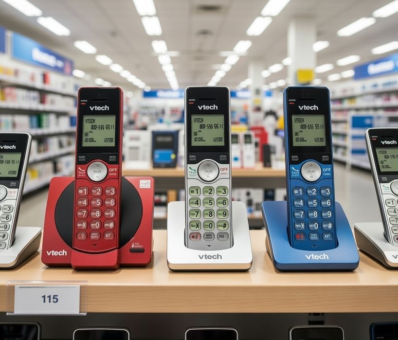 Радиотелефон Panasonic KX-TGF850B с автоответчиком и двумя трубками