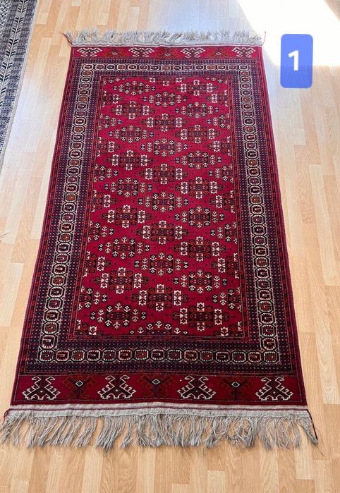 Туркменский ковер ручной работы 100%  щерсть