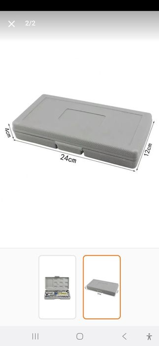 Trusa C set chei Tubulare 40 Piese -  cu Clichet