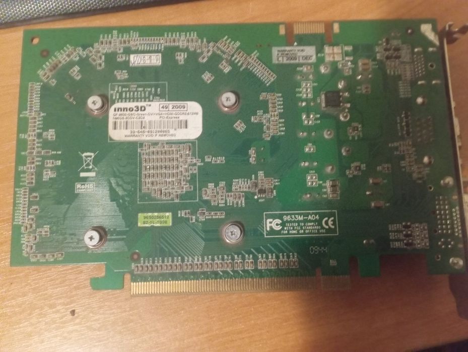 Продам видеокарту GeForse 9600 GSO 512MB