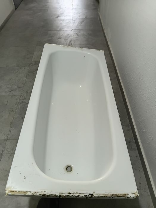 Продам б/у ванну, сталь, 160×70