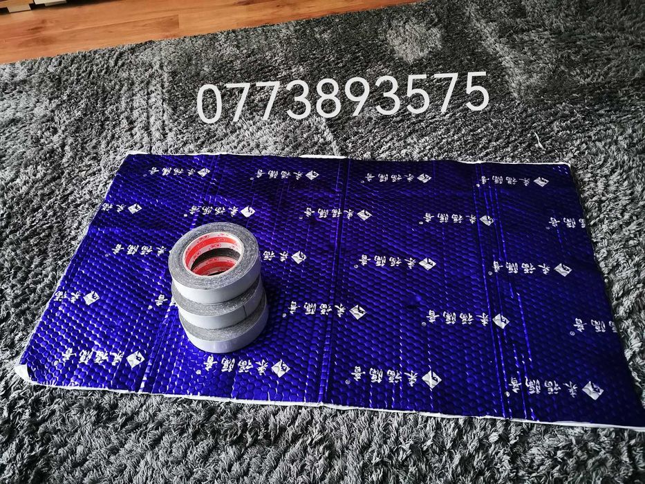 10 covorase auto izolant fonic termic vibratii insonorizant masina