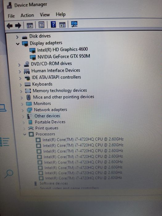 Laptop gaming,  proiectare sau procesare foto-video i7, 8 ram, gtx 950