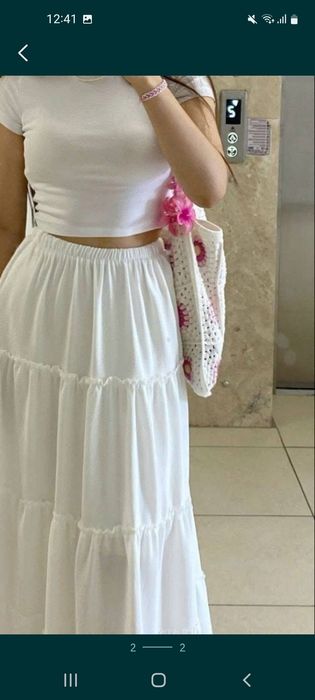 Юбка белые. Новые. Распродажа
