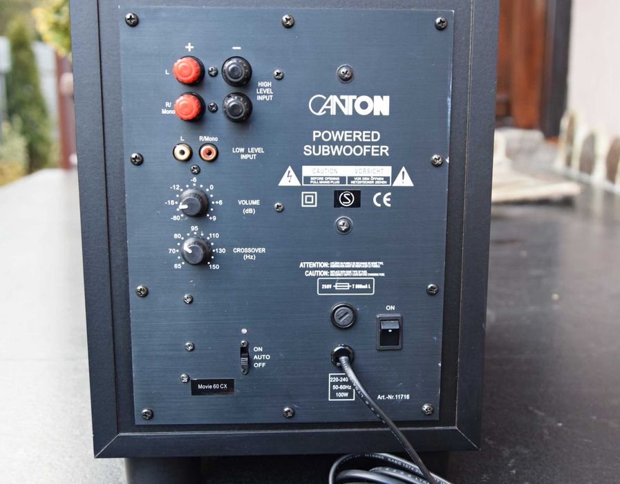 Subwoofer activ Canton AS 60 CX