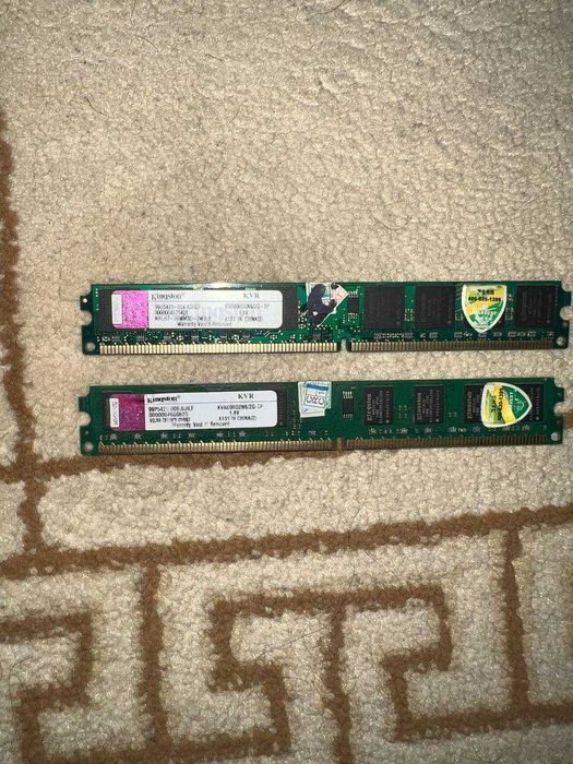 Продается Озу 2х2 ддр2