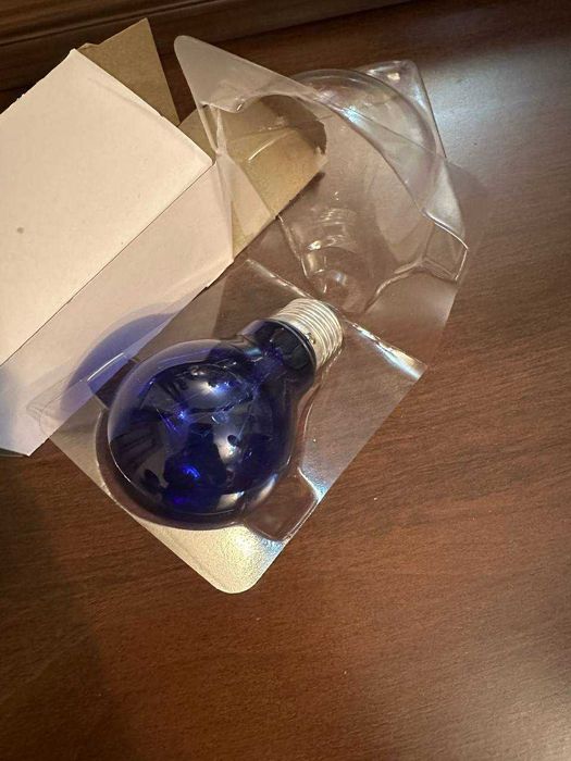 Синяя лампа накаливания