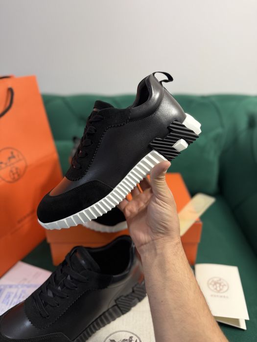 Adidasi Hermes piele naturala 100% Full Box colectie noua