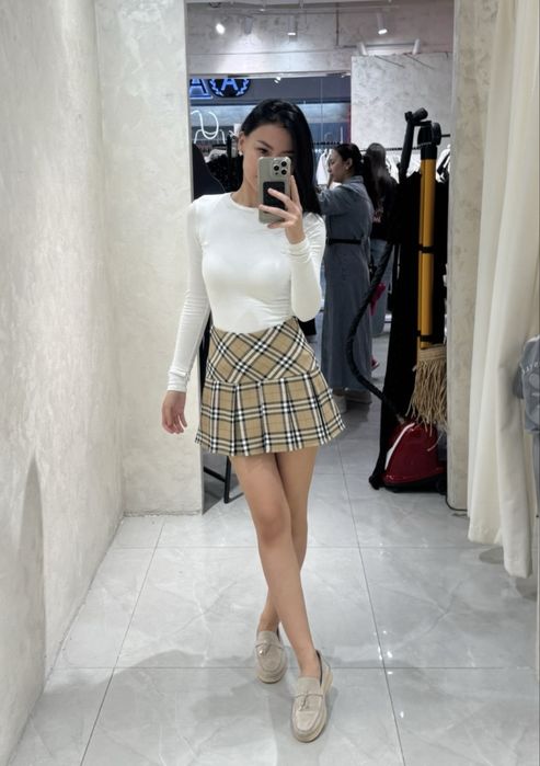 теннисная юбка Burberry