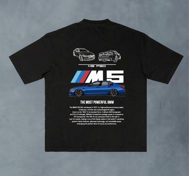 BMW tasviri tushirilgan futbolka
Kimlar uchun: o'g'il