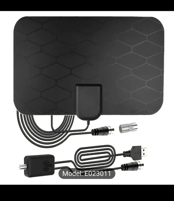 Antena TV digitală HD amplificată pentru interior, potrivită pentru te