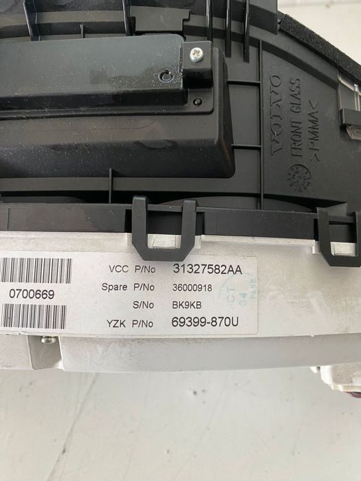 Ceasuri de bord Volvo XC70 V60 S60 V70 S80 XC60 31327582 36000918