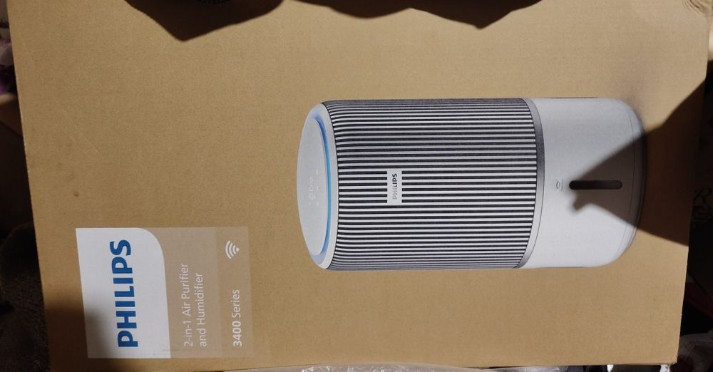 Purificator si umidificator de aer 2in1 Philips seria 3400 AC3421/13,