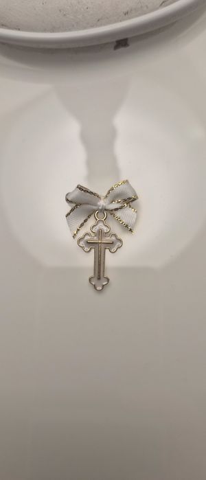 Decor cristelniță botez (160 cm) + 24 cruciulite biserica