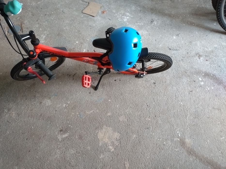 Bicileta copiii + Casca Decatlon