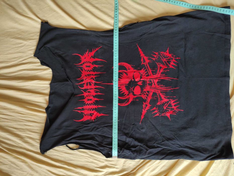 Тениски къс ръкав метъл metal heavy speed death black