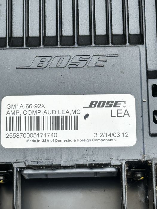 Усилвател Bose Audi/Mazda