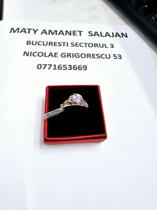 Vand inel dama din aur 14 k 4.02 g cod 302