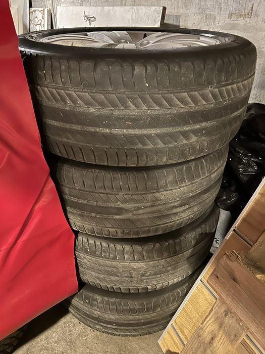 Jante 17 cu anvelope de vara 5x112 mercedes/skoda/vw/audi