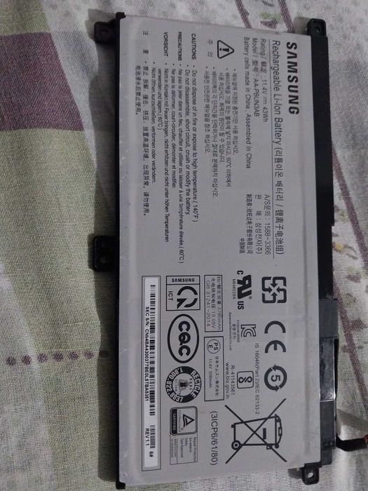 Оригинальная батарея Samsung для ноутбука (AA-PBUN3AB)