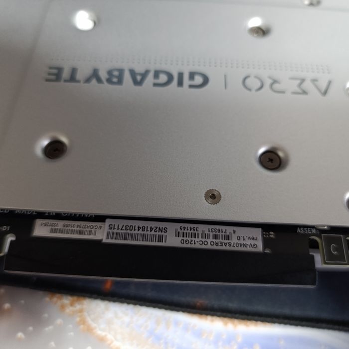 Rtx 4070 Super aero oc 12gb  gigabyte