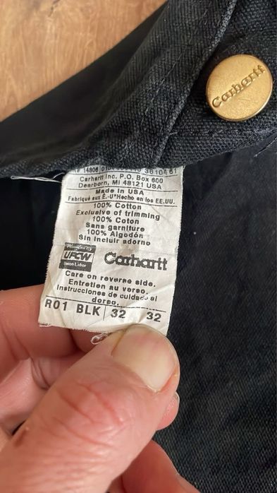 salopete  vintage Carhartt 32/32