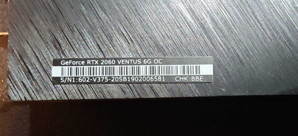 Продавам Перфектна Видео Карта MSI Ventus XS RTX 2060 OC