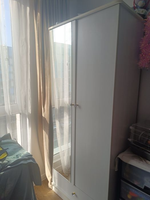 Шкаф для одежды с зеркалом