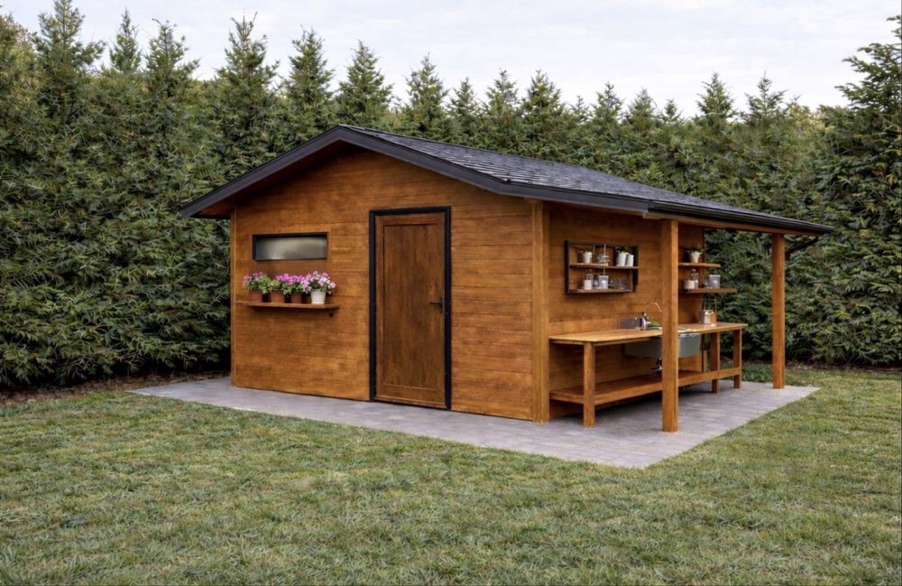 Pergole si căsuțe de gradină