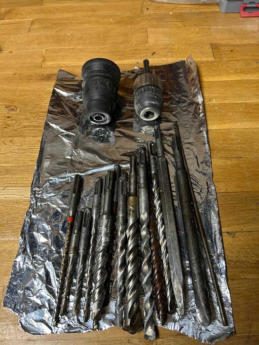 HILTI TE 15 C SDS перфоратор къртач + набор свредла