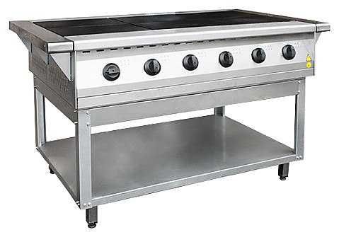 Электрическая плита Россия  электрплита elektroplita 6 конфорка