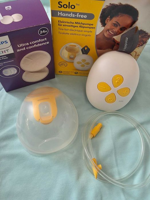 Двуфазна помпа за кърма Medela Solo Hands-Free
