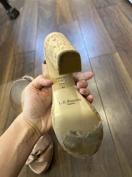 Sandale cu toc LK Bennett