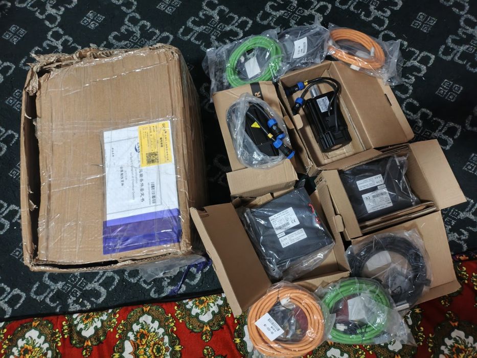 Dorna Servo motor Driveri bilan 2 juft yangi ishlamagan