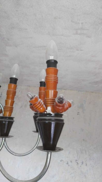 candelabru / lustra vintage handmade