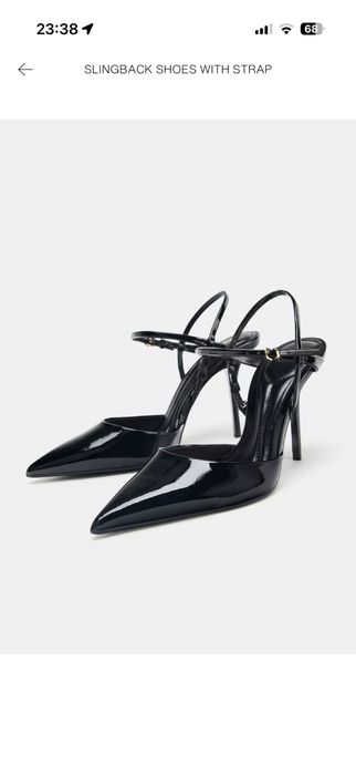 Черни токчета Zara