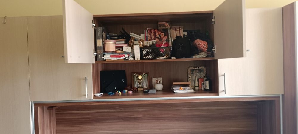 Mobilier cu pat încorporat