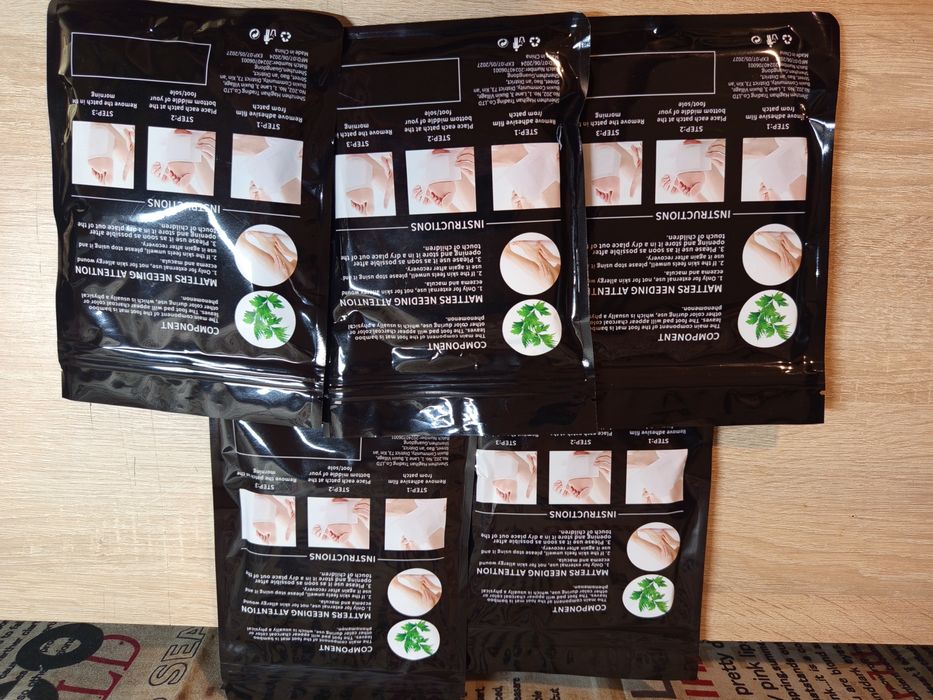 Детокс пластири за крака