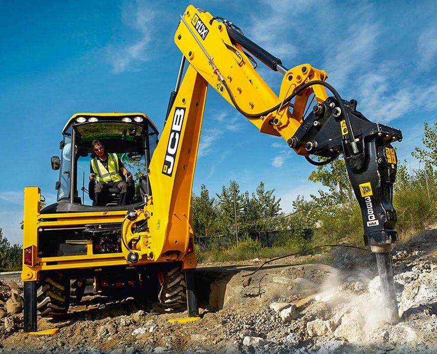 Сдается в аренду. Услуги Экскаватора- погрузчик, Ямобур. Гидромолот