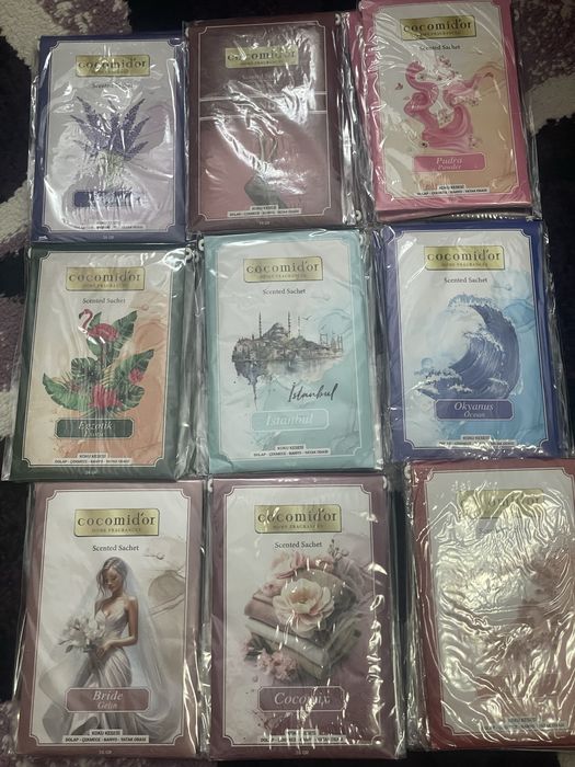Plicuri parfumate pentru dulap.12 lei bucata