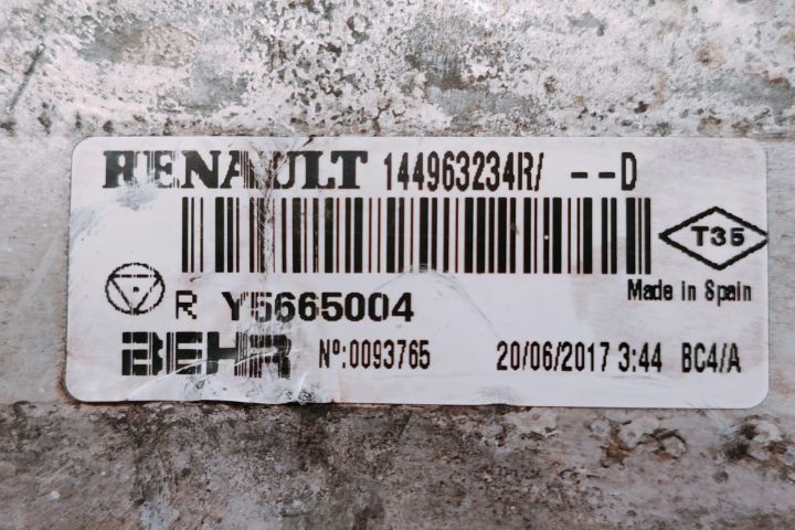 Radiator Intercooler 144963234RD Renault Kangoo a 2-a generatie (face