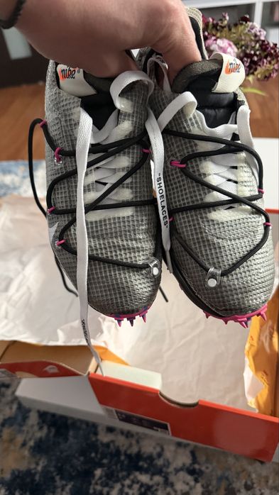 Nike x Off-White Vapor Street Black Laser Fuchsia Mărimea 36