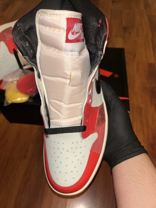 jordan 1 high spiderman