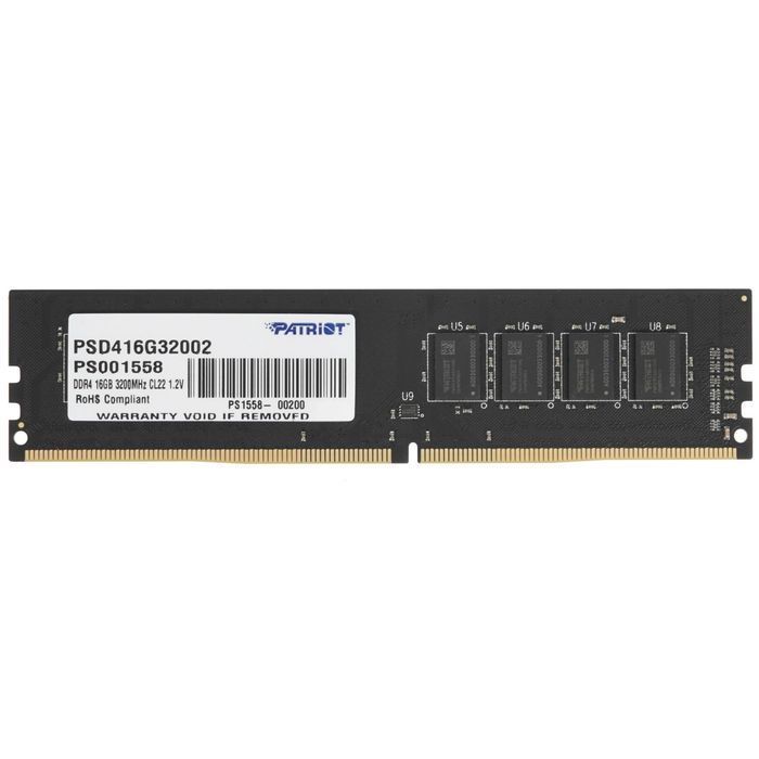 Оперативная память DDR4 Patriot Signature Line 16 gb